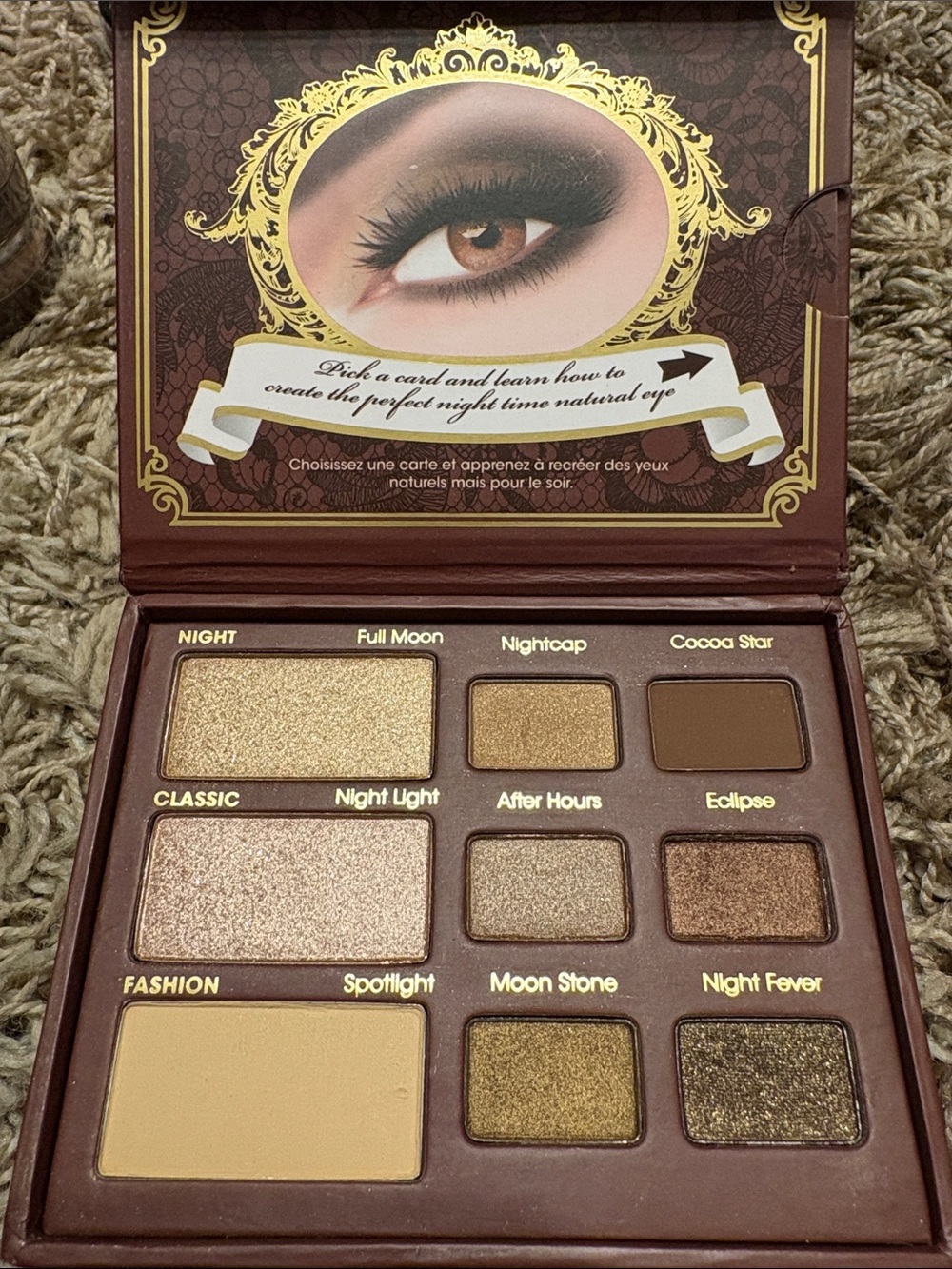 Too Faced Brown & Gold Eyeshadow Palette - Warm Brown, Gold, Champagne